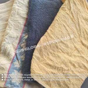 Trapos de Limpieza de Algodón 100% Reciclado de Alta Capacidad de Absorción para Taller Industrial - Product Image 4