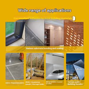 Scellant en silicone imperméable <span class=keywords><strong>Sika</strong></span> SG20S pour murs-rideaux, panneaux en aluminium, vérandas, colle structurelle pour verre - Adhésif imperméable - Product Image 3