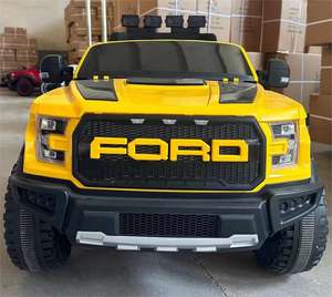 Jouet de voiture électrique rechargeable pour enfants bébés garçons de 12 ans télécommandé quatre moteurs en plastique à piles Ride-on - Product Image 6