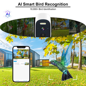 Caméra d'alimentation pour <span class=keywords><strong>oiseaux</strong></span> intelligente 5MP transfrontalière avec reconnaissance IA des <span class=keywords><strong>oiseaux</strong></span>, détection de mouvement PIR, vision nocturne, sans fil Tuya/ICSee - Product Image 4