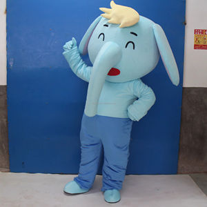 Efun MOQ 1 pieza profesional personalizado lindo bebé <span class=keywords><strong>elefante</strong></span> mascota <span class=keywords><strong>disfraz</strong></span> adulto tamaño Animal personaje <span class=keywords><strong>elefante</strong></span> <span class=keywords><strong>disfraz</strong></span> para la venta - Product Image 2