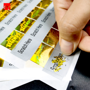 Nhãn Dán Giấy Tùy Chỉnh Nhãn Dán Mã Qr Chống Xước Hình Trái Tim - Product Image 2