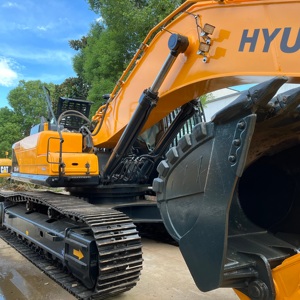 Excavadora de cadenas grande HYUNDAI 520L-9VS usada, 52 toneladas, 265 kW, cucharón de 3.0 m³, fuerte fuerza de excavación, excavadora de servicio pesado para minería - Product Image 4
