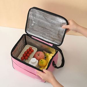 Reusable Tote Bags <b>Insulated</b> Leakproof <b>Lunch</b> <b>Box</b> Cooler Cooling Adult Men Women for Work Travel Picnic Promotion Gift - Product Image 2