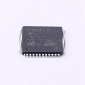 电子元件原始芯片集成电路Mro控制器的沉震预列表Stm32f091vbt6 Qfp100