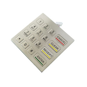 IP65 Industrielle Metalltastatur mit Touchpad und Ziffernblock für Tankstellen-Pumpensteuerung OEM ODM SDK - Product Image 6