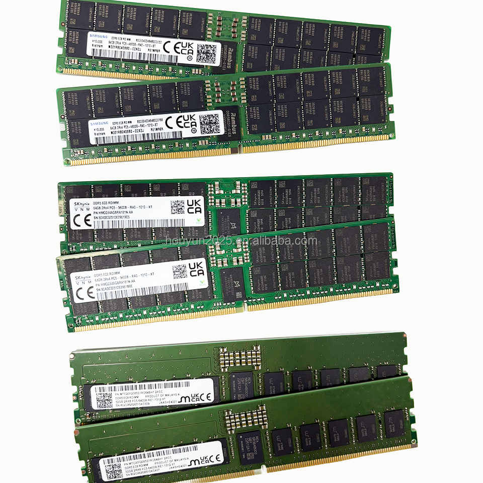 Ram Memory Rgp 32g DDR5 32GB 4800MHz Sk Hynix Genuine Ram 32g RDIMM Registered Smart ...