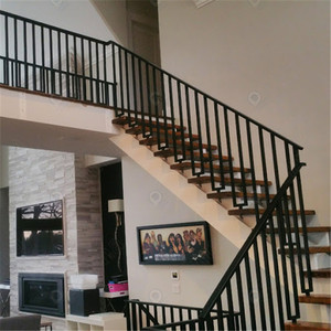 Prima <span class=keywords><strong>Precio</strong></span> justo Barandilla moderna <span class=keywords><strong>para</strong></span> exteriores Metal Veranda Porche Escalera Barandilla <span class=keywords><strong>de</strong></span> barra plana <span class=keywords><strong>de</strong></span> acero inoxidable - Product Image 5