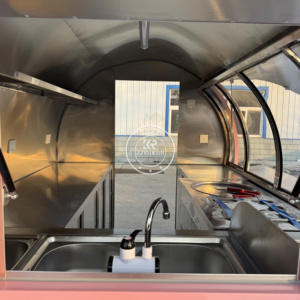 <span class=keywords><strong>Remorque</strong></span> à café commerciale entièrement équipée, café mobile, <span class=keywords><strong>remorque</strong></span> alimentaire avec cuisine personnalisée pour la vente de rue - Product Image 4