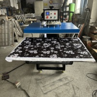 Presse à chaud hydraulique pour transfert de feuille silicone/moussée, à table auto-ouvrante, pour sublimation textile et impression thermique