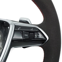 Volant en carbone forgé par le fabricant avec revêtement en daim pour Audi A6 C7 A3 A4 B8 A5 8V 8P A7 S3 S5