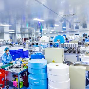 <span class=keywords><strong>Masque</strong></span> facial jetable 3 plis non tissé en plastique à prix abordable pour la protection hospitalière – Fournisseur d'usine - Product Image 4