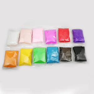 12 colores para Magic Mud DIY Slime Kit juguete educativo alivio del estrés espuma arcilla con 6 herramientas modelo arcilla súper ligera - Product Image 5