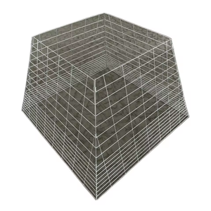Cage pour volailles de combat, enclos volant, cages à coqs, <span class=keywords><strong>5x5</strong></span>, <span class=keywords><strong>maille</strong></span> carrée de 40 pouces, fil de fer à faible teneur en carbone, <span class=keywords><strong>maille</strong></span> soudée - Product Image 1