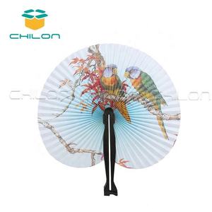 Décor chinois cadeau décoratif ventilateur Chic femme rond ventilateur de poche - Product Image 2