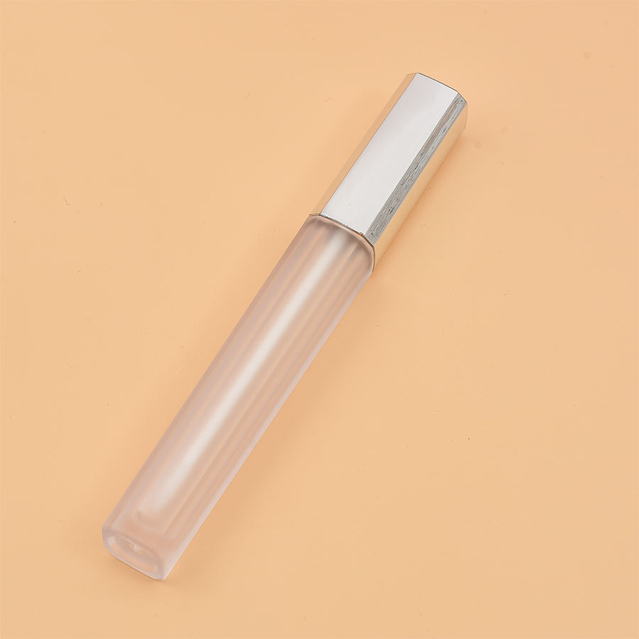 Bouteille argentée mate