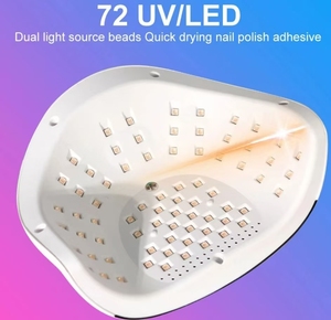 Lampe à ongles professionnelle 48W, sécheuse de vernis gel UV LED, appareil de photothérapie, équipement d'amélioration des ongles, vente en gros - Product Image 2