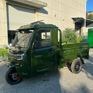 Triciclo eléctrico de cabina de 3 ruedas de 2000W y 3000W de fábrica, comercio de carga eléctrica semicerrada de servicio pesado, stock de La UE - Product Image 6