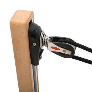 Meilleures ventes : Reformer de Pilates en bois de hêtre de haute qualité, équipement portable à ressorts pour l'entraînement de <span class=keywords><strong>yoga</strong></span> - Product Image 4