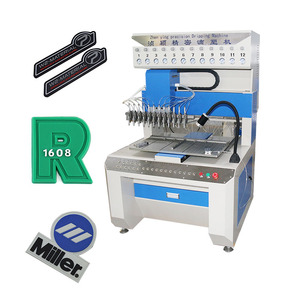 3D Silicone mềm cao su <span class=keywords><strong>PVC</strong></span> vá logo nhãn Máy làm 12 màu cao su pha chế máy - Product Image 1