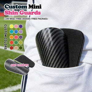 फ्लेक्स पकड़ कस्टम छोटे खेल शिन पैड फुटबॉल पेशेवर फुटबॉल शिन गार्ड एवा कुशन सुरक्षा फुटबॉल मिनी शिन गार्ड - Product Image 1