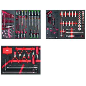 Usag-U04950627หลากหลายประเภทสำหรับซ่อมรถยนต์-3ลิ้นชัก (155ชิ้น) -ยานยนต์8001150040900 EAN - Product Image 1