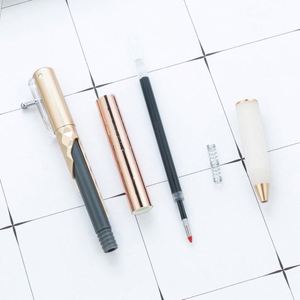 1.0Mm Custom Logo <b>Retractable</b> Geometric Deformation Unwind Hotel Corporate Advertising Gift Plastic Ballpoint <b>Pen</b> - Product Image 4