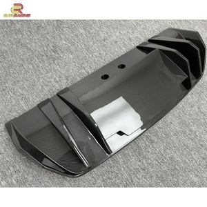 Vorstein Style Dry Carbon Fiber Rear <b>Diffuser</b> <b>for</b> Audi R8 2016-2018 Carbon Rear Lip <b>Car</b> Body Kits Parts Carbon <b>Diffuser</b> - Product Image 3