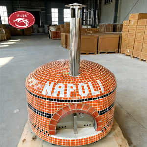 <span class=keywords><strong>Horno</strong></span> <span class=keywords><strong>de</strong></span> Pizza para Exteriores Personalizable, <span class=keywords><strong>Horno</strong></span> <span class=keywords><strong>de</strong></span> Pizza Portátil <span class=keywords><strong>de</strong></span> Estilo <span class=keywords><strong>Italiano</strong></span>, a <span class=keywords><strong>Leña</strong></span>, con Piedra para Pizza - Product Image 1