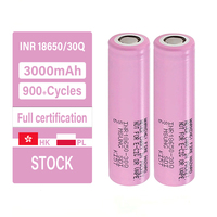 Batterie au lithium 18650 INR18650-30Q 3000mAh 3.7V haute capacité rechargeable pour robot, jouet, station d'alimentation