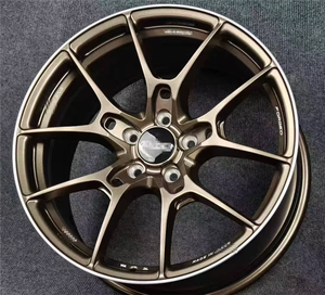 Ruedas CF para Rays G025, Aleación de Aluminio Forjado 5x112/5x114.3/5x120, Ruedas para Automóviles BMW/Mercedes/Audi/<span class=keywords><strong>Honda</strong></span>/Toyota/Tesla Modelo 3/Y - Product Image 1