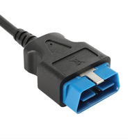 Adaptador OBD2 de 16 pines a 4-DB de 9 pines, herramienta de diagnóstico, lector de códigos con cables de conexión