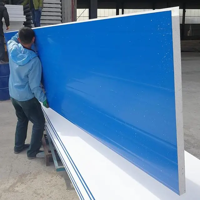 Cheap Factory Price M2 Wall Roof 100mm Insulated Pus Sandwich Panel