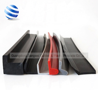 Bande de protection de bordure de table en caoutchouc de silicone à 90 degrés en forme de U en forme de L