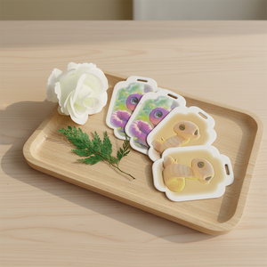 Diffuseur de parfum et ornement aromathérapeutique personnalisé en papier pour <span class=keywords><strong>voiture</strong></span> avec évaporation naturelle, accessoire rafraîchissant et relaxant pour l'haleine - Product Image 1