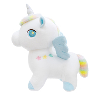 Boneka Hewan Unicorn Malaikat Impian Desain Modern, Bantal Lembut Multifungsi untuk Sofa, Mobil, Tidur Siang, Dekorasi Kamar Anak