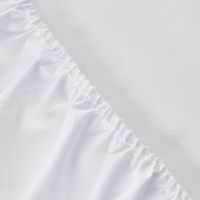 Protège-matelas en PVC, housse de coussin, design ajusté, style volanté, simple, 300 fils, respirant