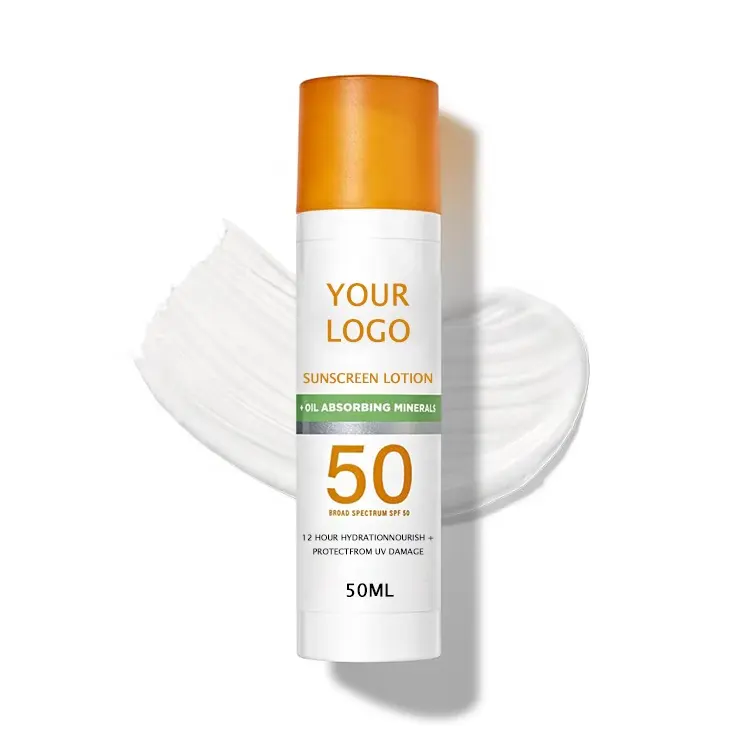 Premium Lightweight Aloe Mineral Sunscreen SPF 50 PA+++ Lotion Face & Body Sunscreen with Zinc Oxide & Titanium Dioxide