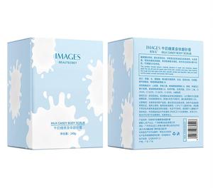 IMAGES Wholesale Beauty 140g Crème Gommante Corporelle Hydratante et Lissante au Lait Naturel, Nettoyante et Exfoliante, Marque Privée - Product Image 5