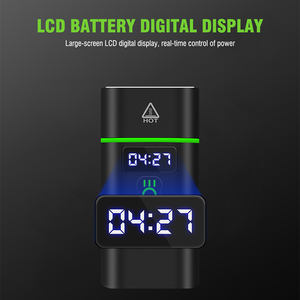 1800LM USB ricaricabile a LED luce per bicicletta IPX5 impermeabile frontale per <span class=keywords><strong>bici</strong></span> con Power Bank e modalità a doppio raggio - Product Image 6