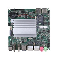 Carte mère Mini PC Intel Celeron J3160 Quad Core 1.6 GHz DDR3 SATA monocanal CPU intégré 12x12cm Nano ITX 8GB Nouveau