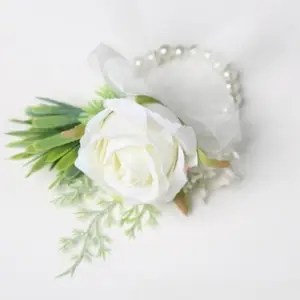 Wedding Bride Wedding Spot Fast Selling Cross Border Engagement Front Flower Wrist Flower Breast Flower