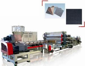 Extrudeuse de tapis de voiture <span class=keywords><strong>TPE</strong></span>, haute capacité, 10 mètres - Product Image 1