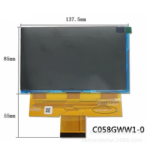 Bảng điều khiển màn hình chiếu TFT-<span class=keywords><strong>LCD</strong></span> công nghiệp nhiệt độ rộng C058GWW1-0 5.8 inch với độ phân giải 1920x1080 500cd/m2 - Product Image 5
