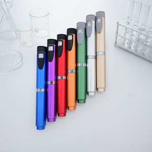 New Color 60IU Reusable Metal Injection <b>Pen</b> with Rubber Stopper Custom Logo and Smooth Dose Adjustment - Product Image 4