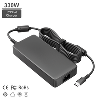 Adaptateur de chargeur 330W pour MSI USB à embout carré 19.5V/16.9A Adaptateur de chargeur universel pour ordinateur portable Hôtel Bureau Maison Utilisation Fournisseur en vogue