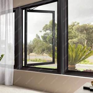 Trung Quốc hàng đầu sản xuất nhôm thay thế Windows đôi Swing hồ sơ khuôn cửa sổ ualuminum cửa sổ và cửa - Product Image 4