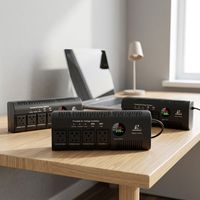 Stabilisateur de tension AC portable monophasé 1,5 kVA avec affichage LED en cuivre, régulateur de protection de tension positive 220 V pour usage domestique