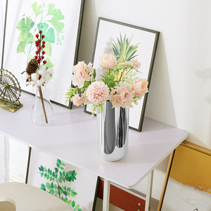 Servizio <span class=keywords><strong>di</strong></span> Lavorazione Metalli Personalizzato per Hotel e Ristoranti, <span class=keywords><strong>Vaso</strong></span> per Fiori in Acciaio Inox 304 OEM con Finitura a Specchio - Product Image 2