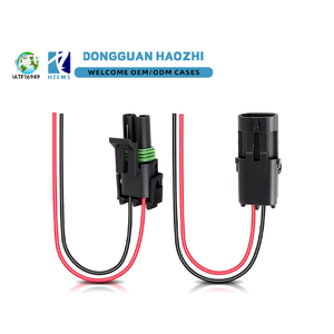 工場価格 1.5mmシリーズ 2ピン 防水TEコネクタ プラグ ワイヤケーブル 配線ハーネス 車両電気用途組立用 - Product Image 1